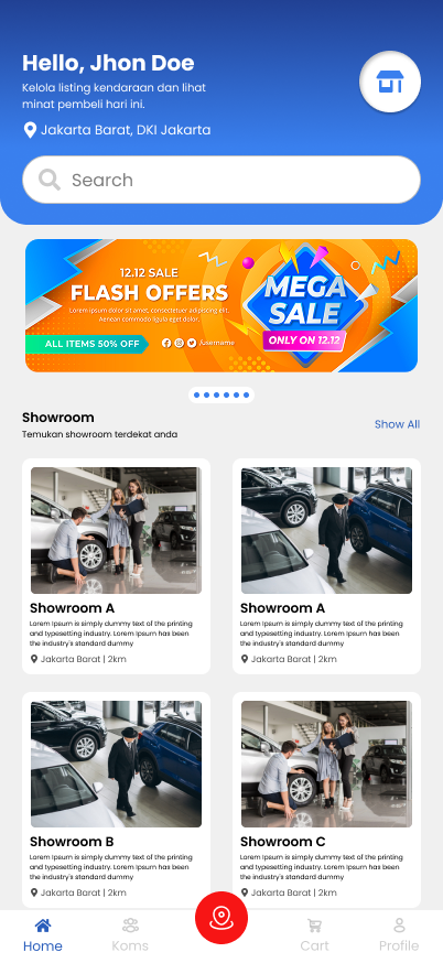 Ecomotif Screen Mockup